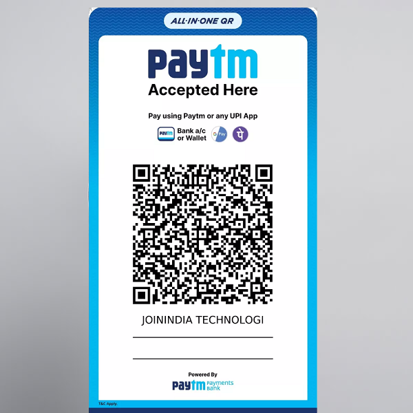 JoinIndia PayTM